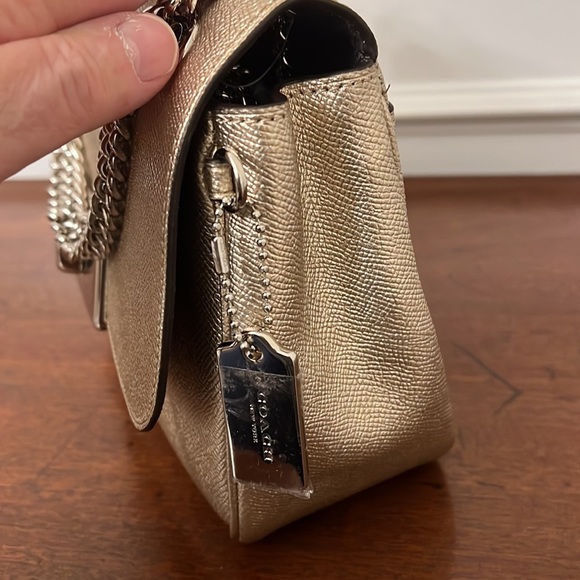 COACH CASSIDY CROSSBODY GOLD/SILVER STYLE # F38073 - Picture 10 of 12